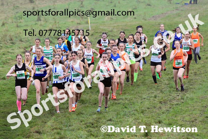 Womens under-17s and under-20s 2023 Start Fitness NEHL, Wrekenton, Gateshead.  Photo: David T. Hewitson/Sports for All Pics
